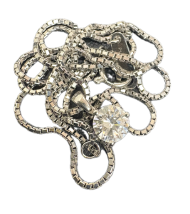 プラチナ Pt850 ダイヤモンド ネックレス