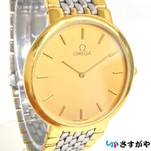 OMEGA オメガ デビル クオーツ コンビカラー ヴィンテージ