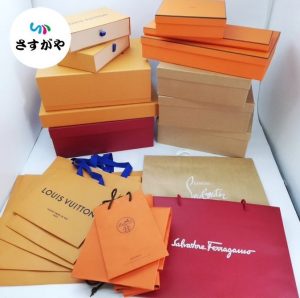 ブランド箱、ショッパーまとめ