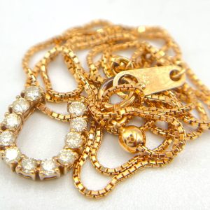 18金(K18) ダイヤモンド ネックレス｜高崎市下之城町