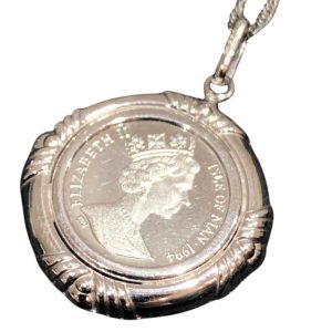 Pt850チェーン / Pt1000コイン 1/25oz