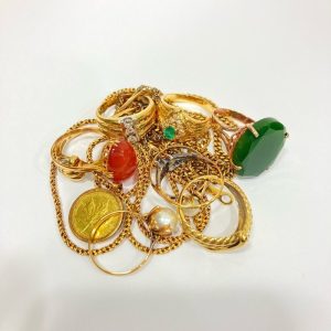 K18 赤珊瑚 約6mm イヤリング ピアス : ユキコ オオクラ 大倉