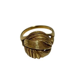 K18 リング 石なし 18金 アクセサリー