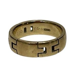 K18WG リング 石なし 18金 ホワイトゴールド アクセサリー