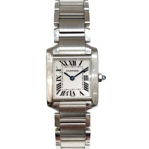 Cartier カルティエ タンク フランセーズ レディース 腕時計