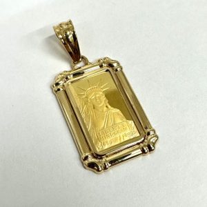 【函館 金製品強化中】K24&18金のネックレストップをお買取|石なしでもしっかり評価
