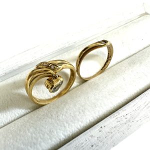 K18(750)宝石付きリングを函館で高価査定|色石・ダイヤ問わず買取強化中