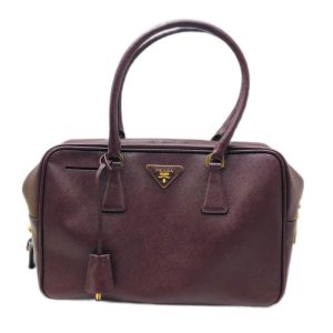PRADA（プラダ） サフィアーノレザー ハンドバッグ