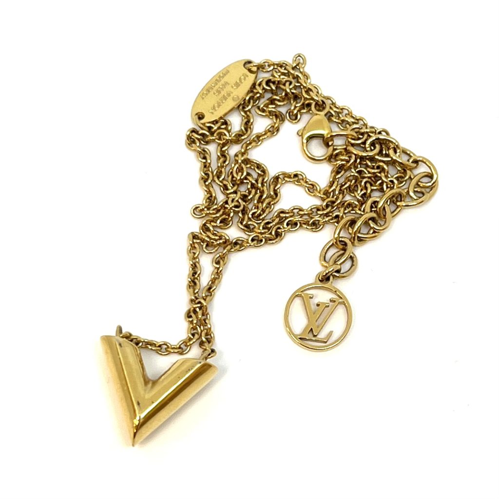 LOUIS VUITTON ルイ・ヴェイン ネックレス・エセンシャルV_GLD/ゴールド