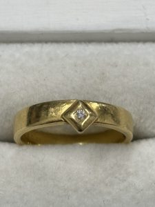 K18リング ダイヤ0.01ct