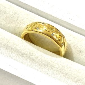 【K18メレダイヤモンドリング】18金・貴金属・アクセサリー