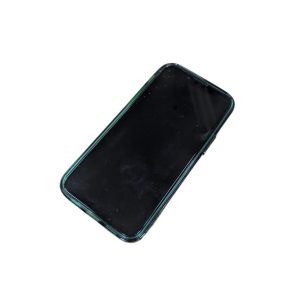 iPhone12ProMax 128GB パシフィックブルー SIMフリー 背面割れの iPhone12ProMax 128GB パシフィックブルー SIMフリー 背面割れの