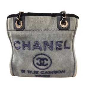 CHANEL シャネル ドーヴィル デニム スパンコール