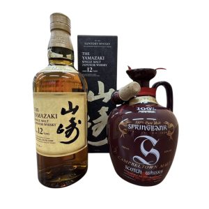 山崎12年 スプリングバンクキャンベルタウン赤茶陶器