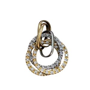 K18 Pt900 18金 プラチナ900 ペンダントトップ