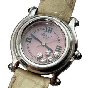 Chopard(ショパール) HAPPY SPORT(ハッピースポーツ) 腕時計 278245-23 5Pダイヤ ピンクシェル