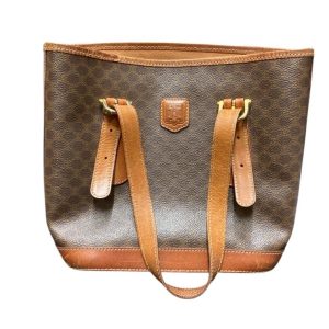 CELINE セリーヌ マカダム柄トートバッグ ダメージあり