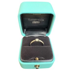 ティファニー　ダイヤ　プラチナ　リング　TIFFANY＆Co　Pt950