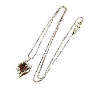Pt850 Pt900 石あり プラチナ ネックレス アクセサリー ジュエリー 貴金属