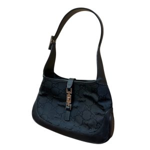 GUCCI グッチ ジャッキーワンショルダーバッグ  ブラック