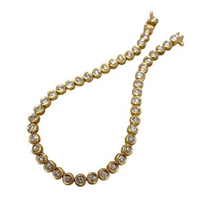 K18ブレスレット メレダイヤ