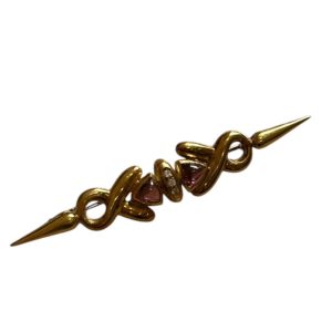 K18 750 18金 ブローチ