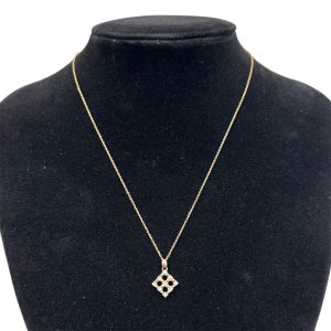 【函館市】K18(18金・750)ダイヤモンドネックレスを高価買取|石ありジュエリーを丁寧に査定