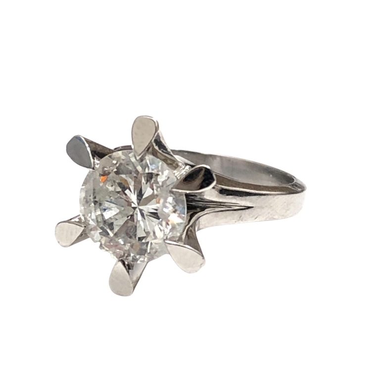 Pt900 プラチナ900 3.006ct ダイヤモンド リング
