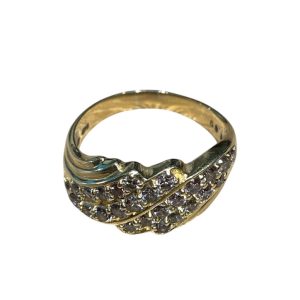 K18 750 18金 リング 石付き ダイヤモンド 1.09カラット