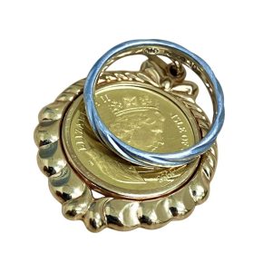 K24キャットコイン / K18ネックレストップ / Pt900リング