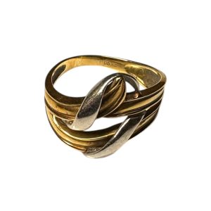 K18　Pt900　リング　750　プラチナ　18金