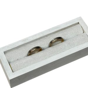 K18Pt900 コンビリング 石なし