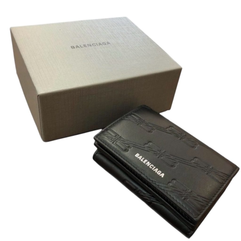 BALENCIAGA バレンシアガ BB モノグラム 財布 ミニウォレット