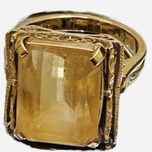 K18 リング 石あり