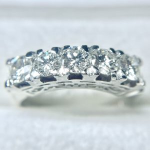 Pt900リング0.55ctダイヤ付きの買取実績 | 買取専門店さすがや 