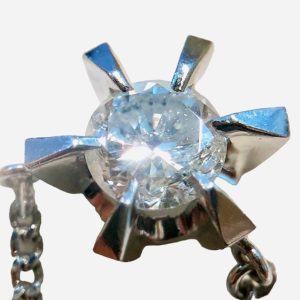 Pt900 ダイヤモンド プラチナ ネックレス