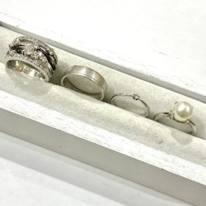 【Pt900ジュエリーまとめ】プラチナ900・メレダイヤモンド・パール・真珠・リング・貴金属・アクセサリー