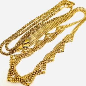 K18 ゴールドネックレス アクセサリーおまとめ