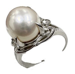 K18 Pt900 ダイヤモンドリング 0.12ct 金 プラチナの買取実績