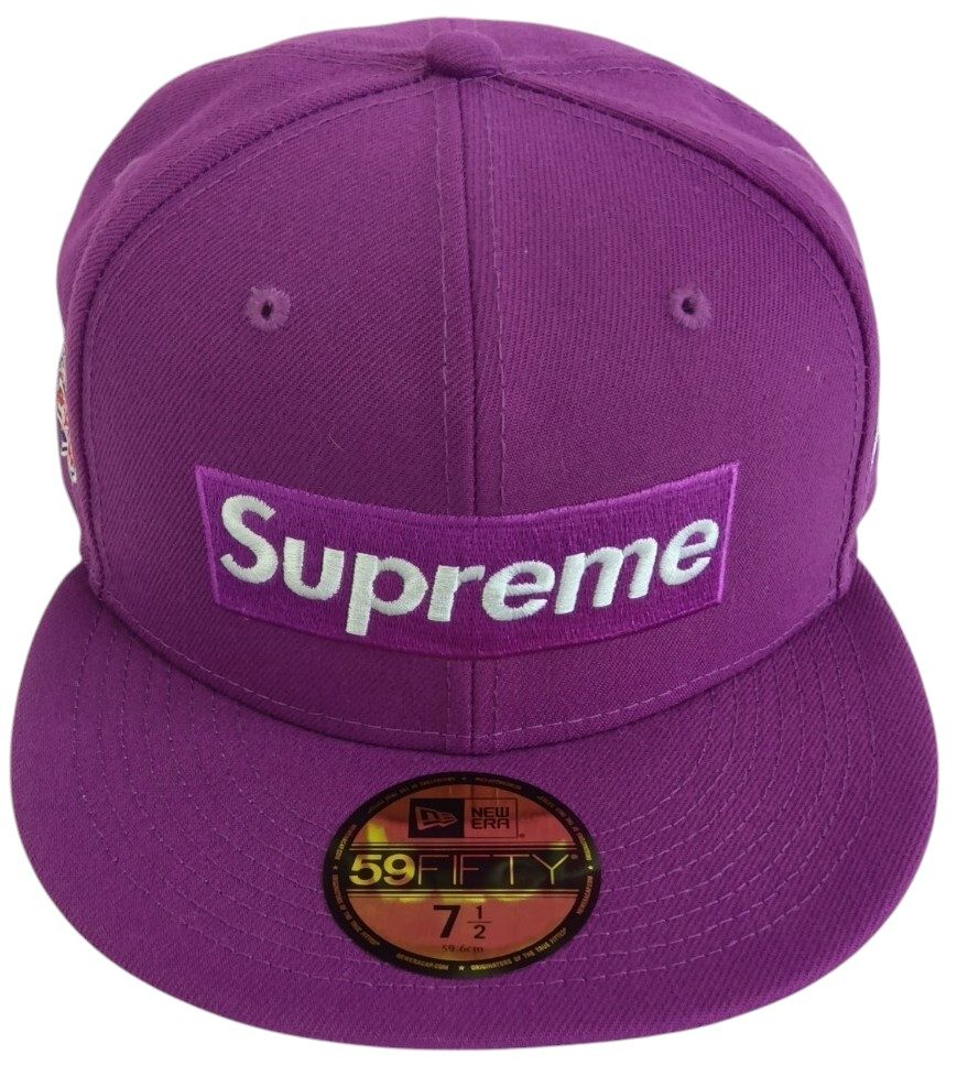 Supreme × New Era No Comp Box Logo ボックスロゴキャップ 帽子