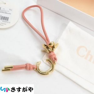 Chloe クロエ Cロゴ チャーム ストラップ ブランド小物