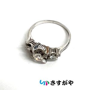 Pt900 プラチナ リング ダイヤモンド 宝石 ジュエリー
