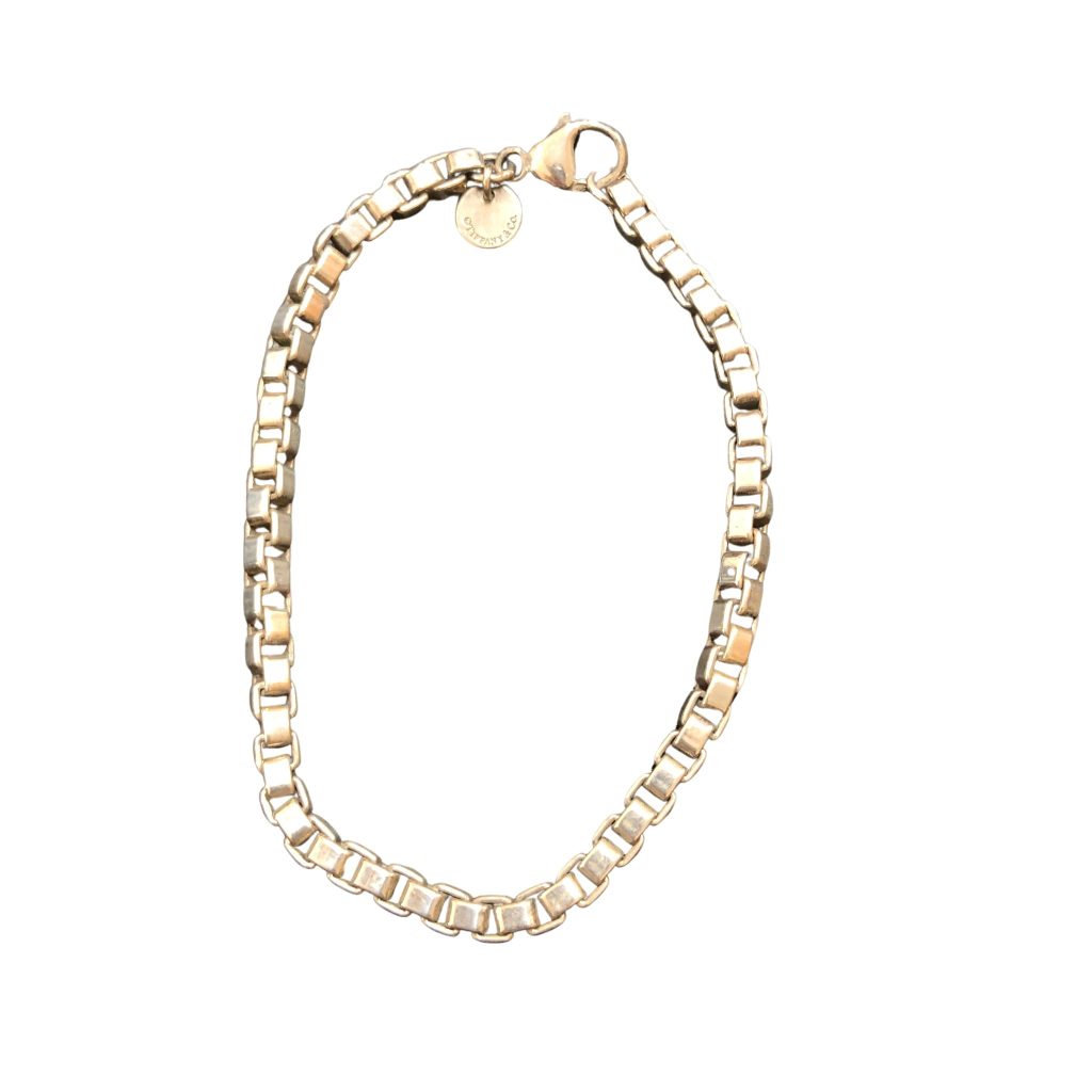 TIFFANY＆Co. ティファニー ベネチアンリンクブレスレット シルバーの 