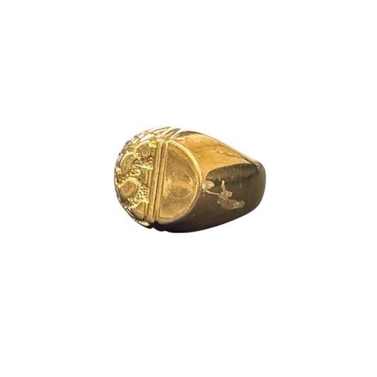 K18 リング 石なし 18金 アクセサリー