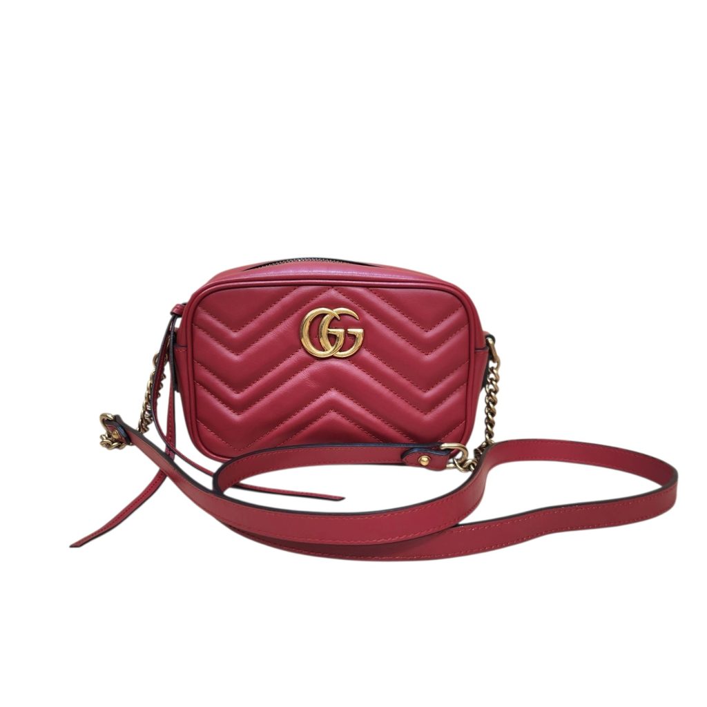 GUCCI (グッチ) GGマーモント キルティング スモール ショルダーバッグ | 根室市西浜町