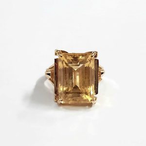 K18 (18金) リング 指輪 ジュエリー シトリン | 根室市松本町