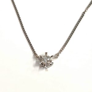 Pt850 (プラチナ850) ダイヤモンド ネックレス ジュエリー 貴金属 | 根室市月岡町