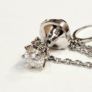 Pt900 (プラチナ900) ダイヤモンド 1.003ct タイピン ジュエリー 貴金属 | 根室市光和町