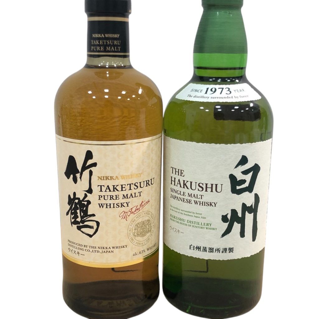 サントリー 白州 / ニッカ 竹鶴