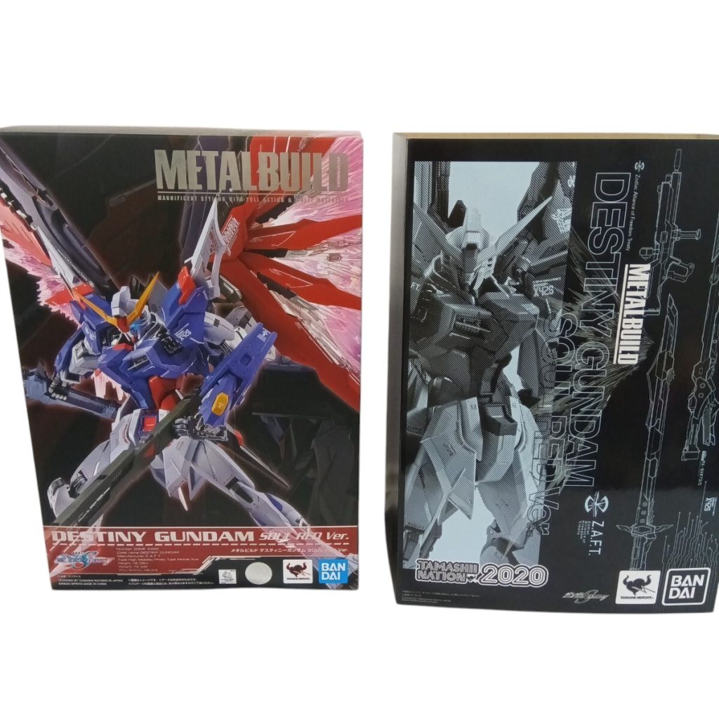 METAL BUILD デスティニーガンダム SOUL RED Ver. 魂ウェブ商店限定 機動戦士ガンダムSEED DESTINY